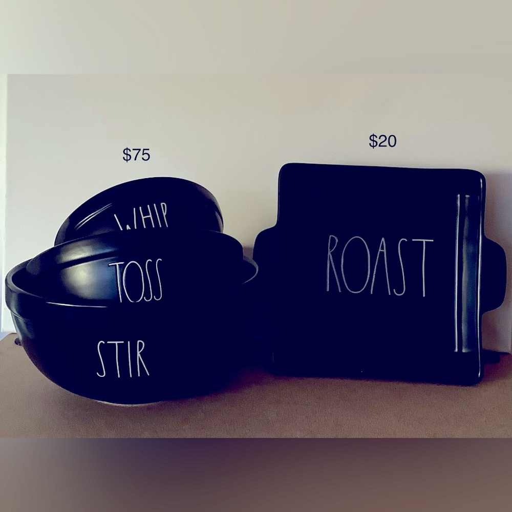 Rae Dunn Black Basics